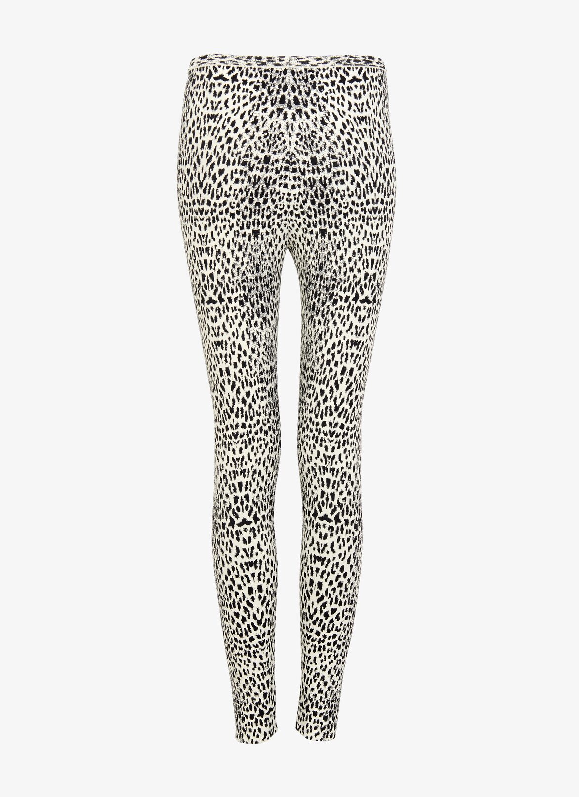Trousers ALAÏA WHITE/BLACK TROUSERS